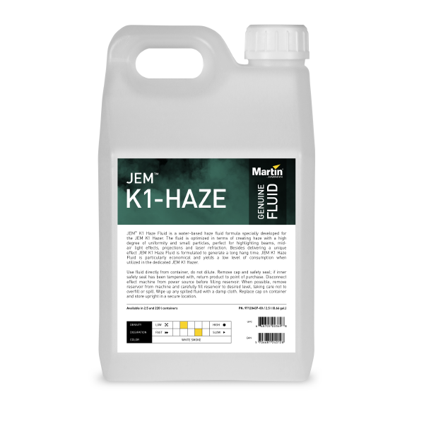 JEM K1 Haze Fluid, 4 x 2.5 l