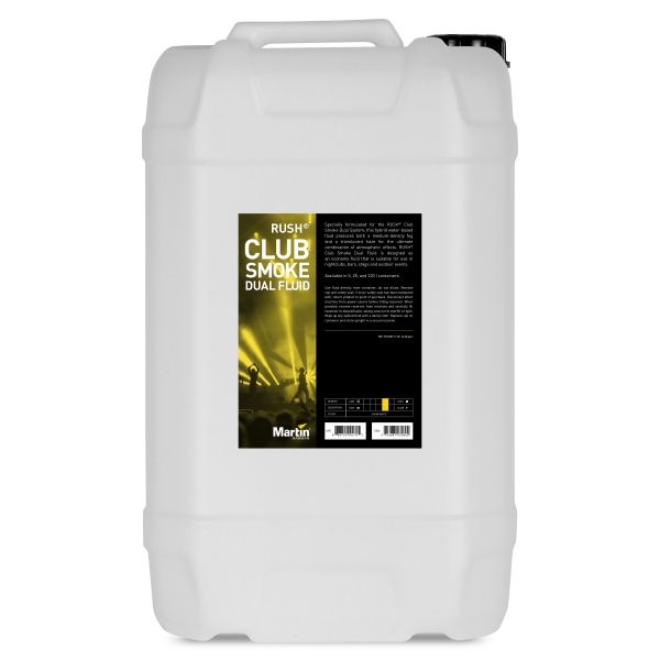 JEM RUSH Club Smoke Dual fluid, 25 l