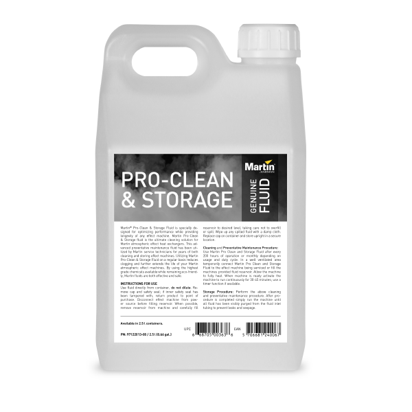 JEM Pro-Clean & Storage Fluid, 4 x 2.5 l