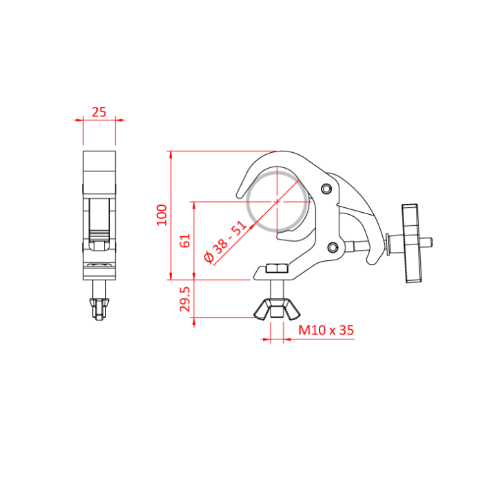 Lightweight Quick Trigger Clamp