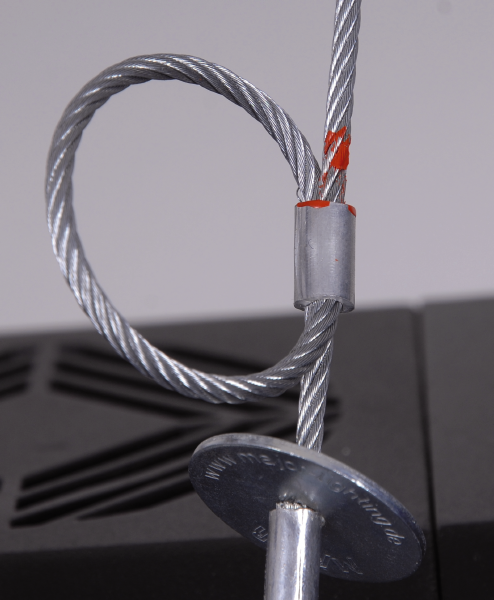 Sicherungsseil Saveking® - 3 mm - 60 cm -  20 KG